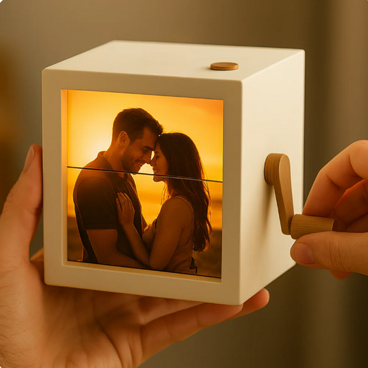 Custom Eternal Photo Box with light